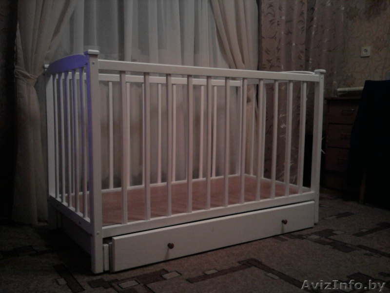детская кроватка  маятник.. - Изображение #1, Объявление #508332