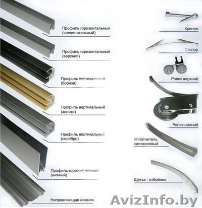 Алюминиевый профиль для шкафа-купе - Изображение #1, Объявление #1554596