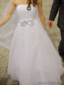 Продам шикарное свадебное платье S - Изображение #1, Объявление #854354