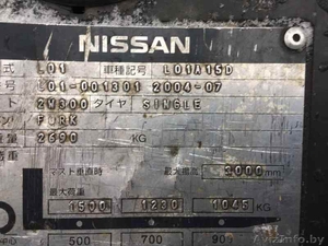 Вилочный погрузчик Nissan L01A15D - Изображение #2, Объявление #1518869