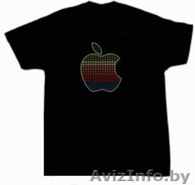 Майка NEON MUSIC T-SHIRT GLOWING STICK - Изображение #1, Объявление #67417