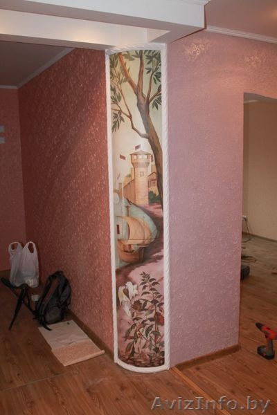 роспись стен, картины на шелке, графика, акварель. Под заказ - Изображение #10, Объявление #218007