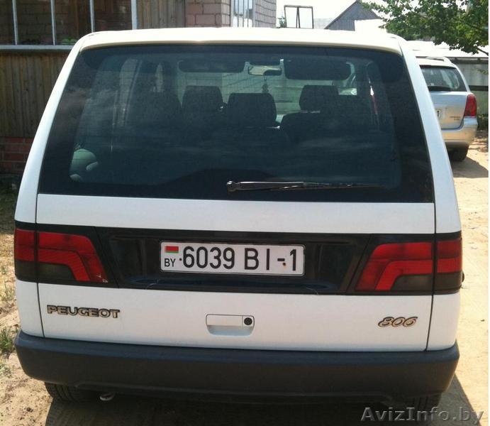 Минивен peugeot (Пежо) 806 - Изображение #3, Объявление #289916