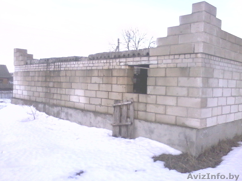 Продам участок с  незавершенным  строительством  д.Ставок. - Изображение #4, Объявление #931048